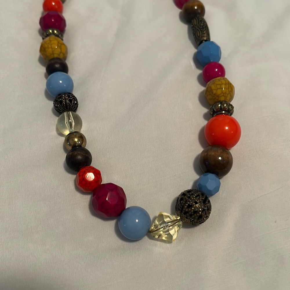 Multicolored Beaded Necklace